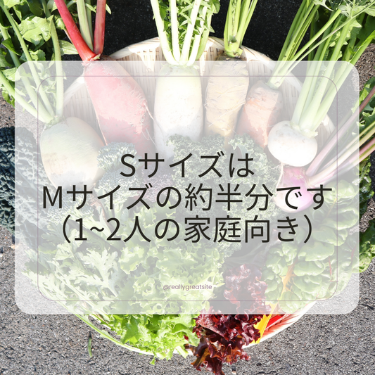 野菜定期便 S / 土曜発送orお渡し